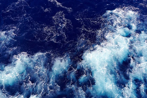 Хвилястий Водний Фон Океану Ліцензійні Стокові Фото