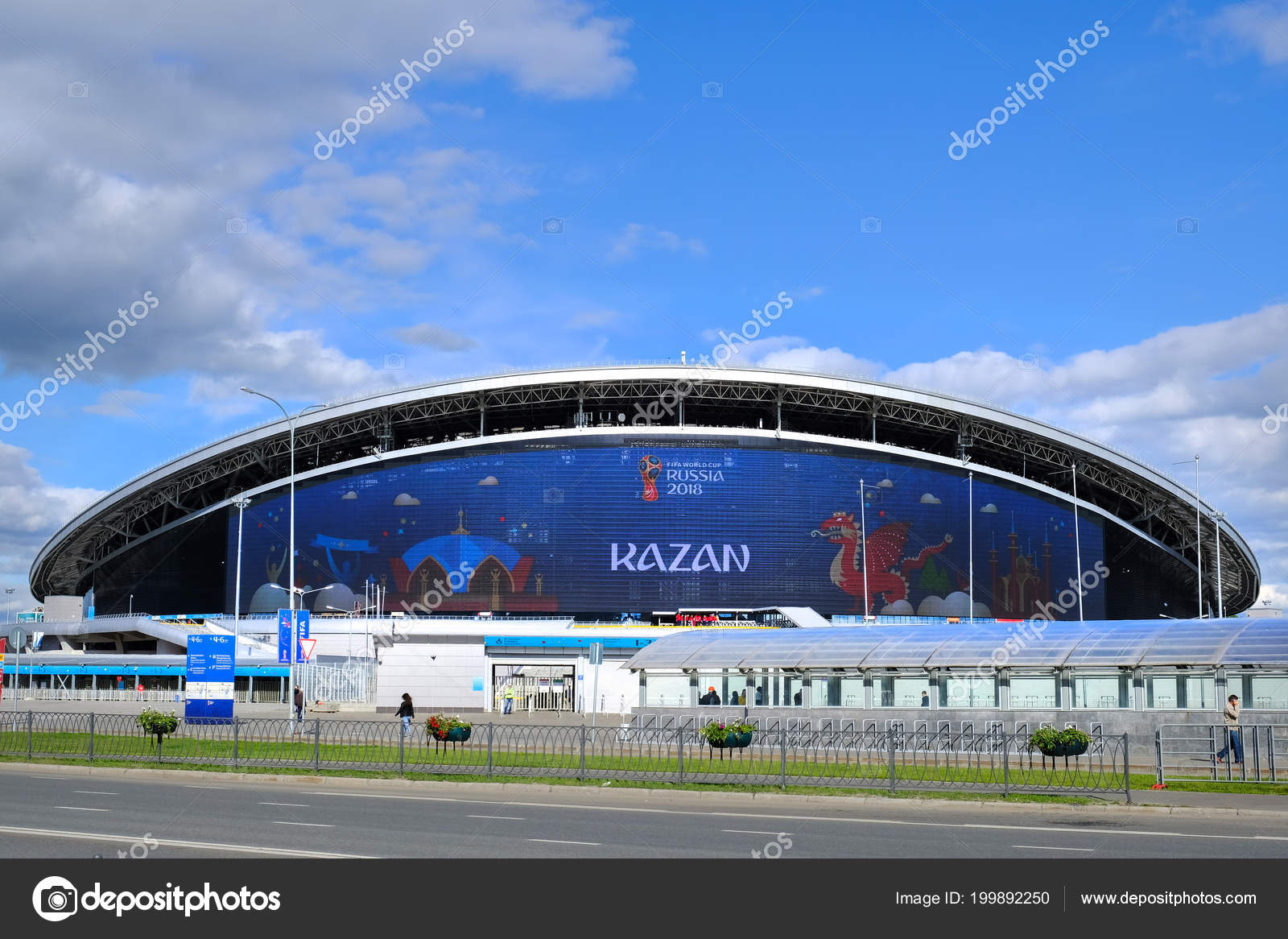 Kazan Russia June 18 Football Stadium Kazan Arena Fifa World Stock Editorial Photo C Alexandr Dg Kazan Russia June 18 Football Stadium Kazan Arena Fifa World Stock Editorial Photo C Alexandr Dg