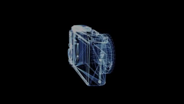 L'hologramme d'une caméra de poche rotative — Video