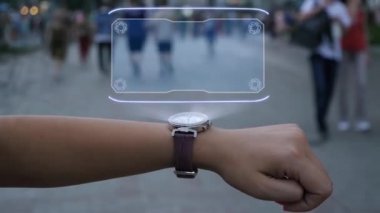 Hologramlı kadın eli Keşfedin