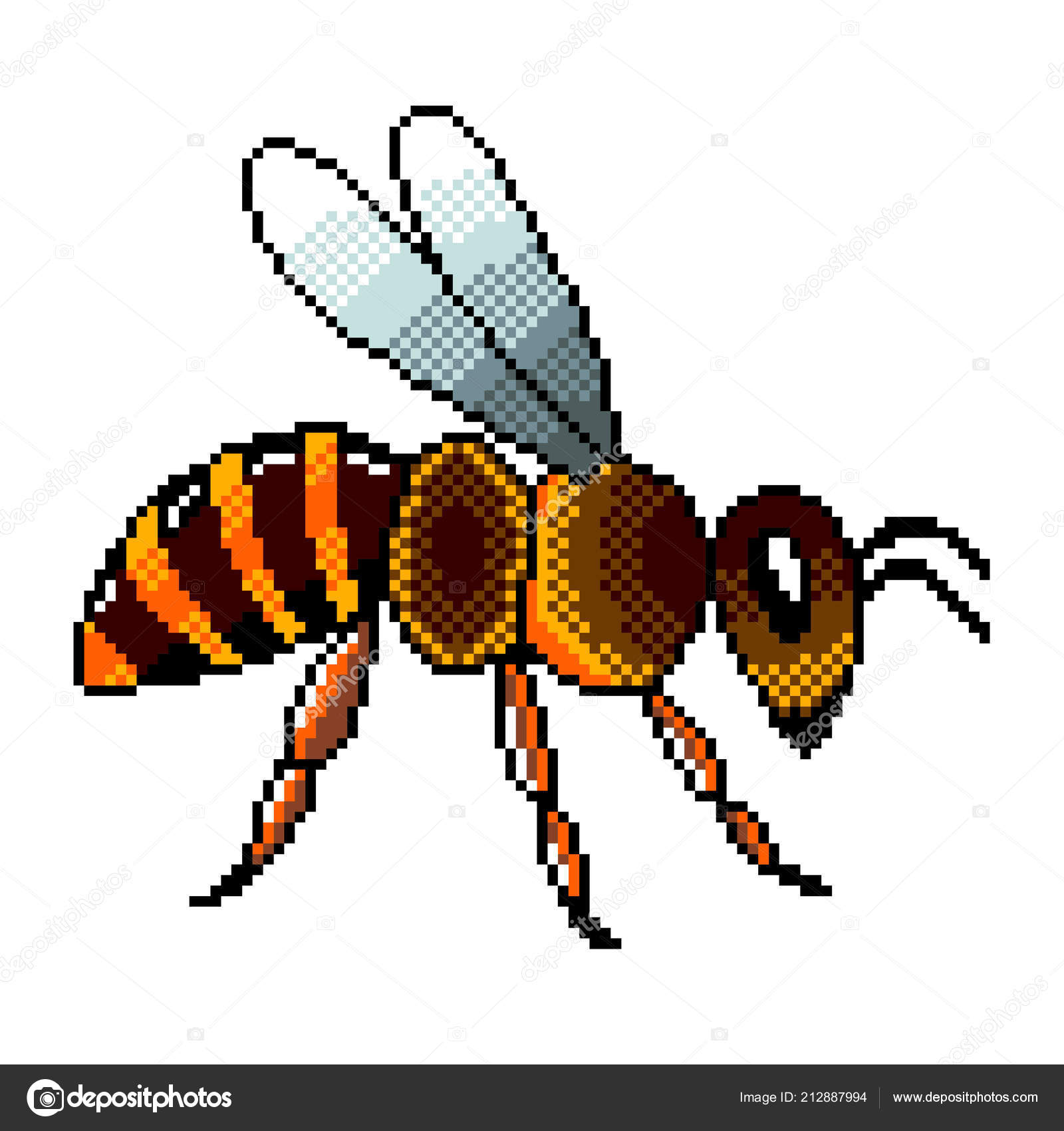 Abelha Bit Vektornye Izobrazheniya Abelha Bit Kartinki Depositphotos