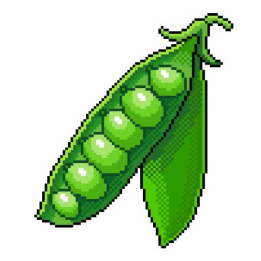 Detaylı illüstrasyon izole vektör yeşil