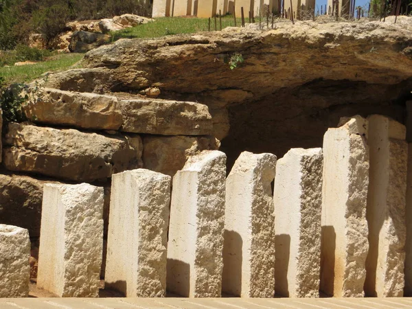 Israel Open Museum Yad Vashem about the Holocaust exterior stone structures