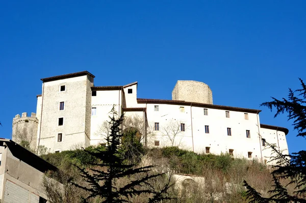 Slott Montenero Sabino Rieti Lazio Italien — Stockfoto