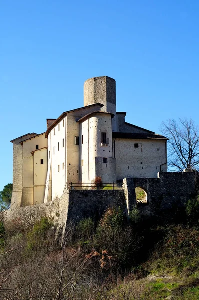 Castelo Montenero Sabino Rieti Lazio Itália — Fotografia de Stock