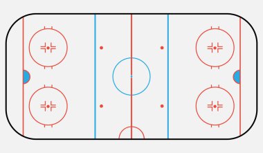 hokey arena backround.vector illüstrasyon eps 10