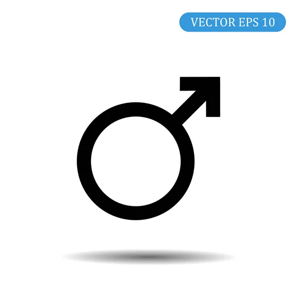 Männer-Ikone. Vektor-Abbildung Folge 10 — Stockvektor