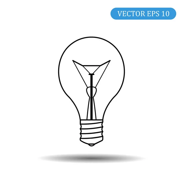 Line birne icon.vector illustration eps 10 — Stockvektor