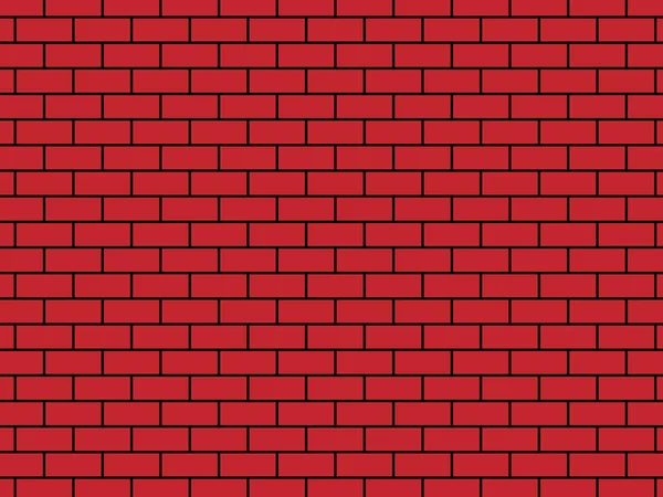 ベクトル イラスト - 赤煉瓦の背景色です。Eps 10. — ストックベクタ