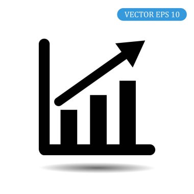 Infographic, grafik simgesini. EPS 10