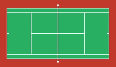 Tenis Kortu arka plan. vektör çizim eps 10