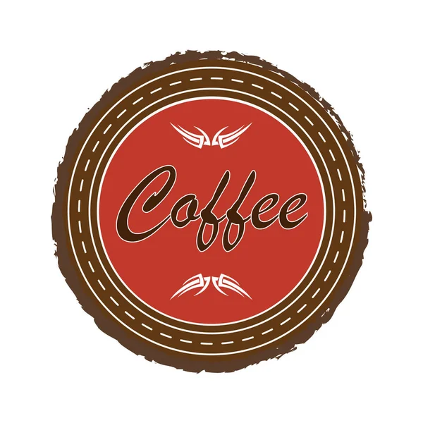 Emblème du café. illustration vectorielle eps 10 — Image vectorielle