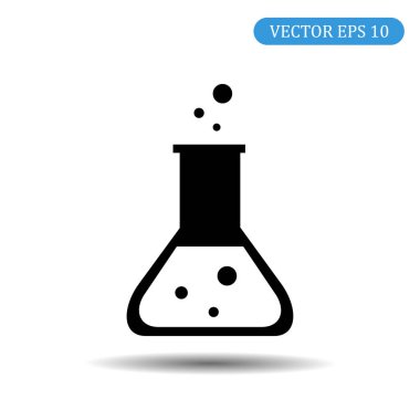 şişesi simgesi. vektör çizim