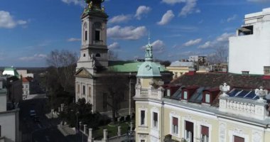 St. Michael'ın Katedrali, Belgrad havadan görünümü