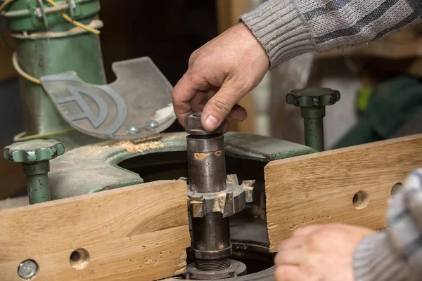 Carpenter Carpentry Carpentry Woodworkers Shop — Stock Photo, Image