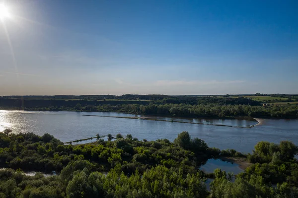 Miasto Kazimierz Dolny Nad Wisłą Renesansowe Historyczne Miasto Polsce Widok — Zdjęcie stockowe