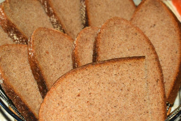 Fette Pane Segale — Foto Stock