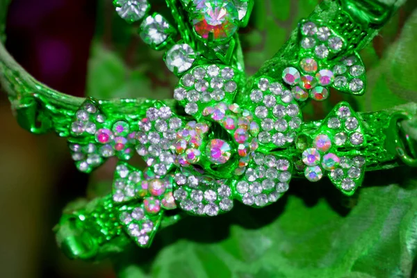 Decoração Produto Com Pedras Coloridas — Fotografia de Stock