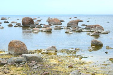 kayalar ve deniz manzarası