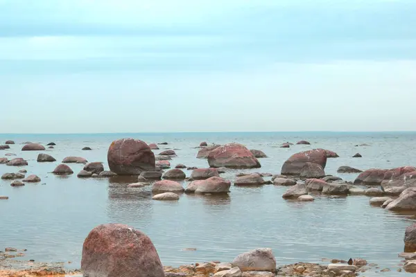 Kayalar Deniz Manzarası — Stok fotoğraf