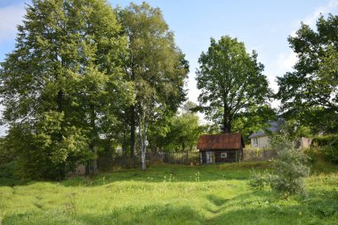 alan'ın eski ahırda