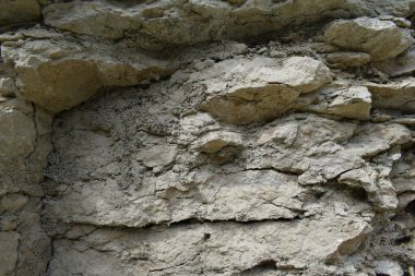 rock layers in the rock, sheer rock