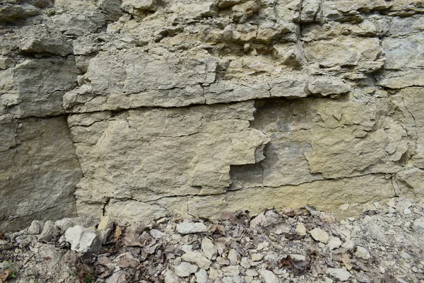 Gesteinsschichten Fels Blanker Fels — Stockfoto