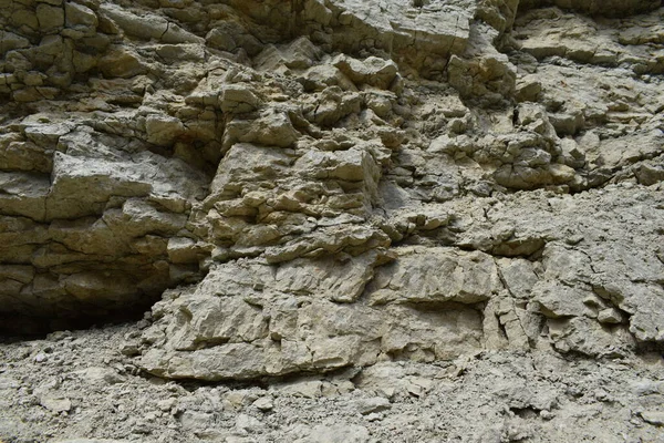 Gesteinsschichten Fels Blanker Fels — Stockfoto