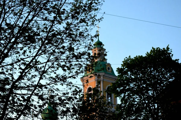 Ortodoxa Kyrkan Parken — Stockfoto