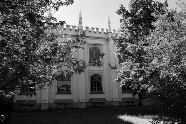 Eski Tuğla Kale Gotik Mimari — Stok fotoğraf