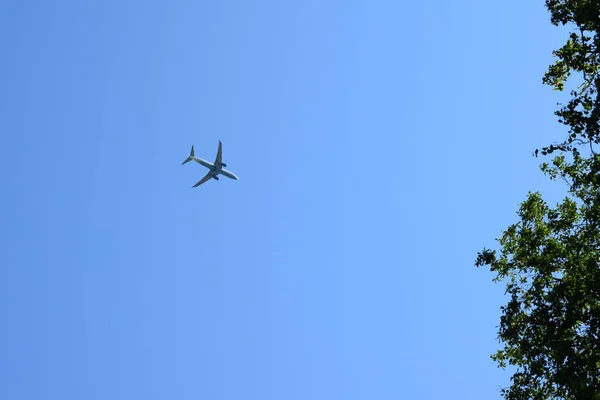 하늘을 비행기 — 스톡 사진