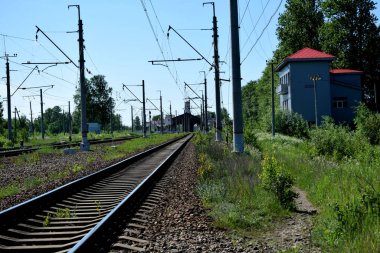 Demiryolu, raylar, istasyon, ulaşım, tren