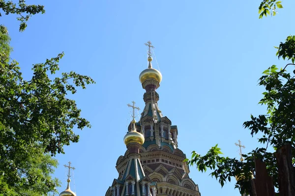 Ortodoxní Církev Náboženství Architektura Církve — Stock fotografie