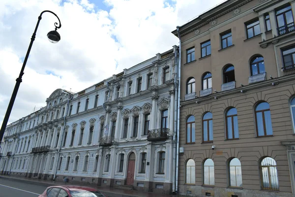 Detalles Fachada Edificio Histórico — Foto de Stock