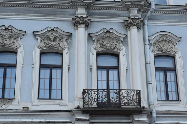 Details Van Gevel Van Een Historisch Gebouw — Stockfoto