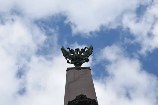 Monument Stele Dekoration Gatan Staden — Stockfoto