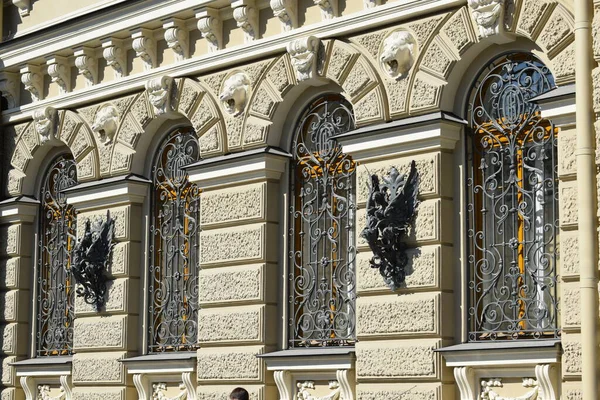 Detaily Fasády Budovy Historická Budova — Stock fotografie