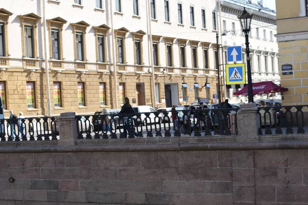 Megapolis Street Letní Městská Krajina — Stock fotografie