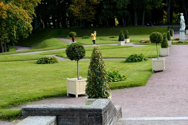 Höst Park Plats För Rekreation — Stockfoto