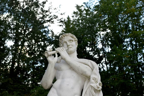Statue Park Des Antiken Griechischen Gottes — Stockfoto