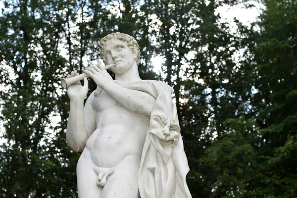 Posąg Parku Starożytnego Greckiego Boga — Zdjęcie stockowe