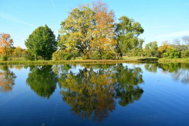 Güz Parkı, yürümek için bir yer.