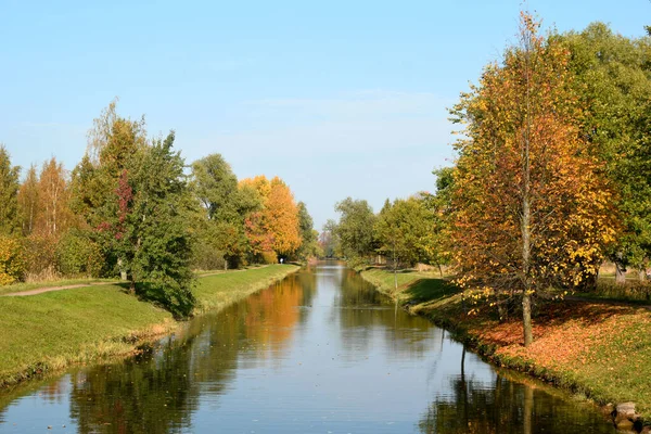 Parque Otoño Lugar Para Caminar —  Fotos de Stock