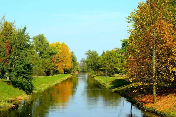 Parque Otoño Lugar Para Caminar —  Fotos de Stock