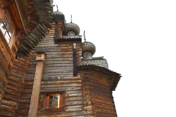 Церковь Деревянные Здания Сельская Местность Усадьба Деревне — стоковое фото