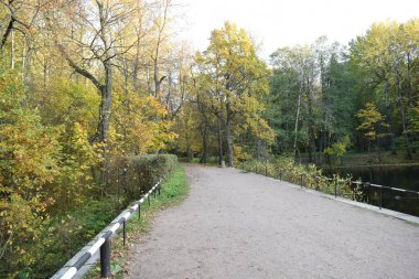 Güz Parkı, yürümek için bir yer.