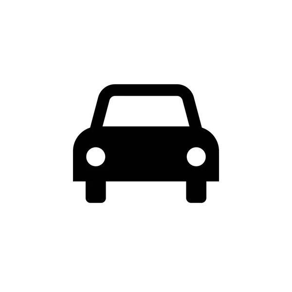 Icono del coche. Ilustraciones vectoriales. Diseño plano gráfico . — Archivo Imágenes Vectoriales