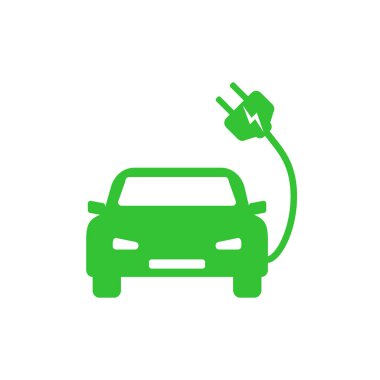 Elektrikli otomatik simge. Düz dizayn. Vektör illüstrasyonu.