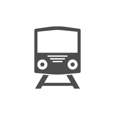 Tren, tren kutsal kişilerin resmi, vektör çizim. Düz tasarım.