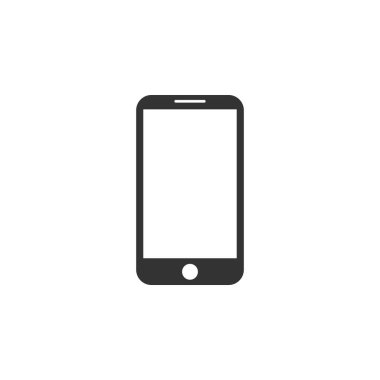 Cep telefonu, akıllı telefon vektör çizim